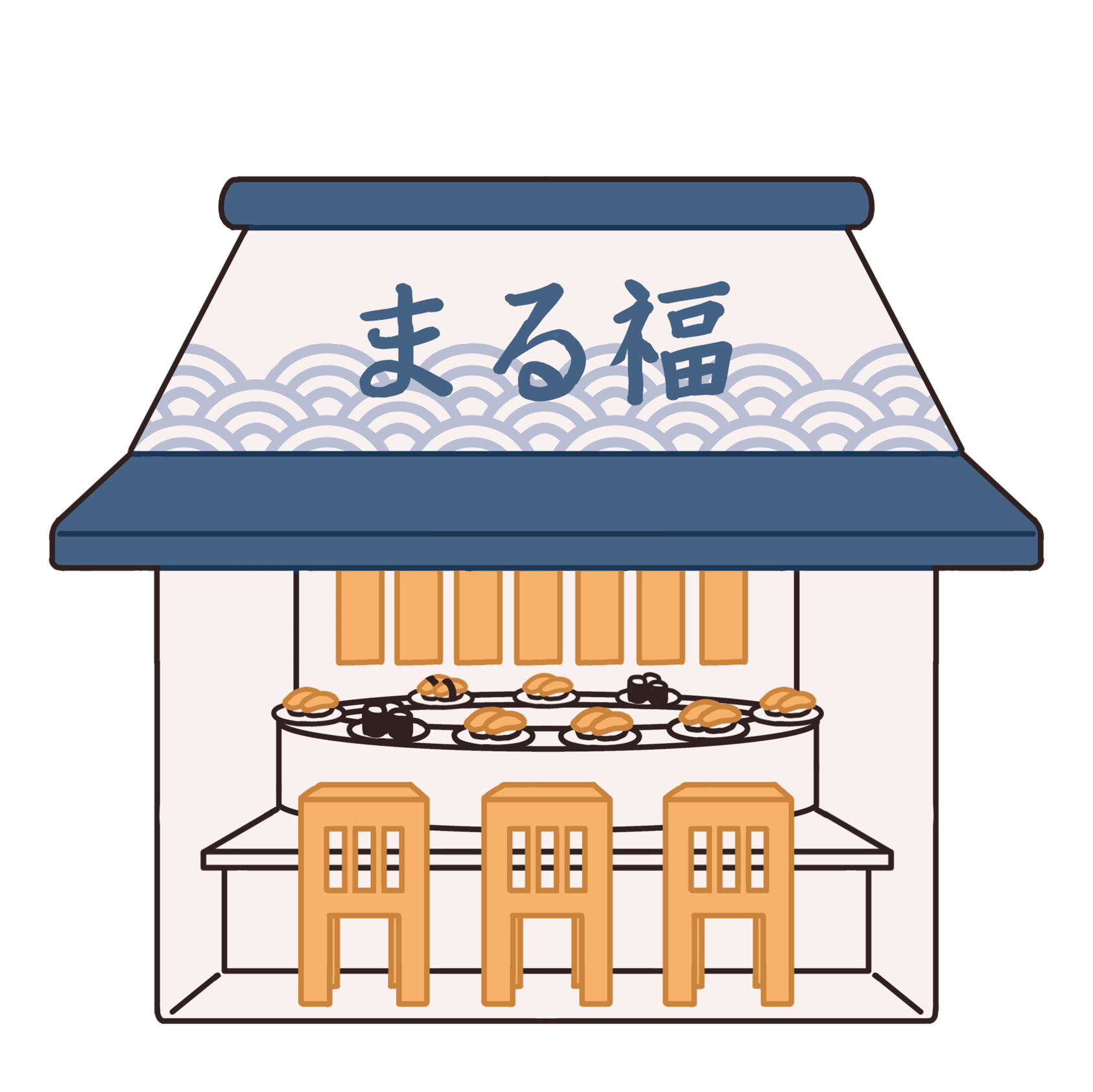 まる福